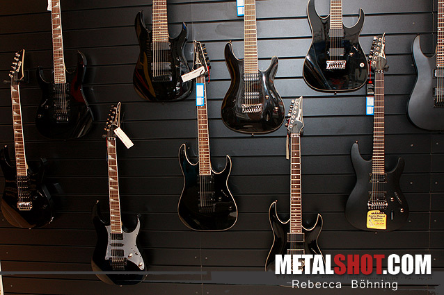 Guitars at Beyers Music
